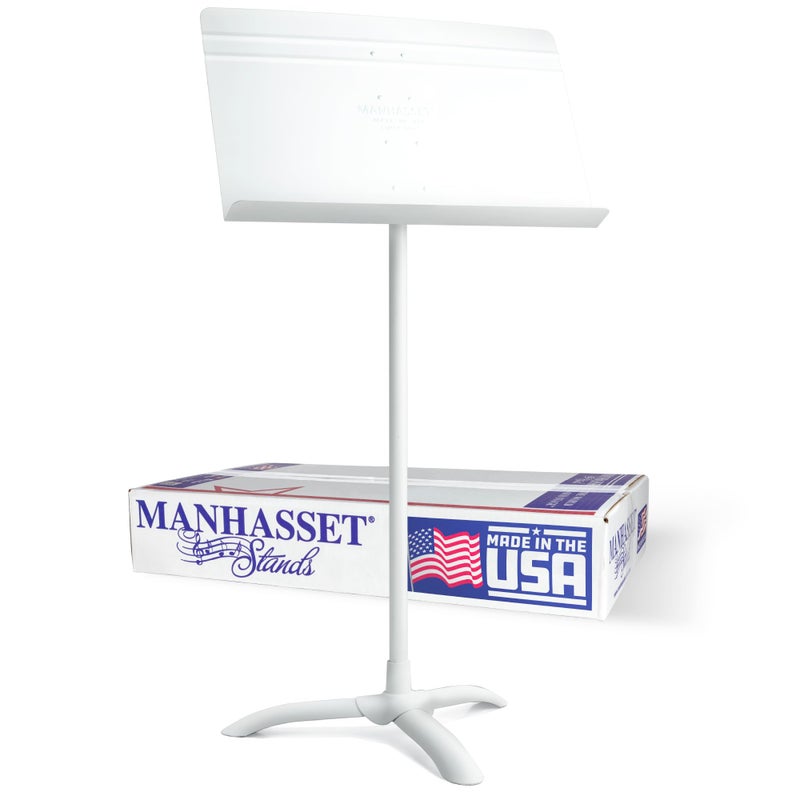 Manhasset حامل موسيقي مانهاست للموسيقى الورقية - طراز السيمفوني 48 - 4801MWH - حامل مانهاست طويل الأمد وقوي - ارتفاع قابل للتعديل - 20" × 12" - Image 1